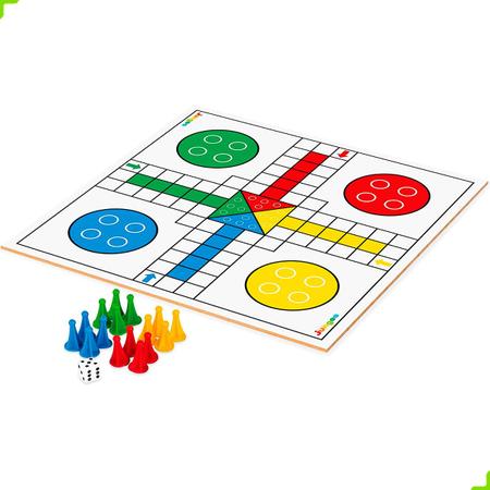 Imagem de Jogo Ludo Sacola MDF Junges