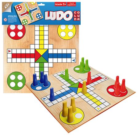 Jogo de Tabuleiro Ludo Ben 10 & Mario