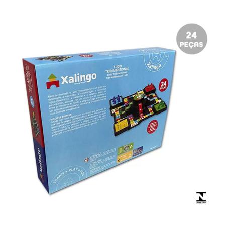 Jogo Ludo Tridimensional Xalingo - xalingo