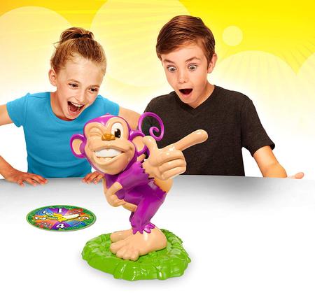 Jogo de mesa jumping macaco brinquedo dedo tiro macaco pendurado