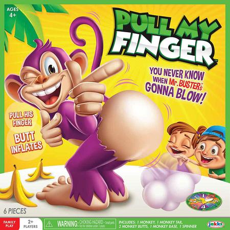 Jogo Macaco Mr. Buster Que Solta Pum Pull My Finger Candide em