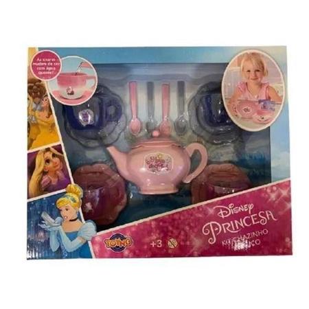 Jogo De Cha Infantil 5 Pecas Kit Chazinho Disney Princesas