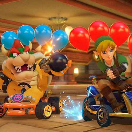 Imagem de Jogo Mario Kart 8 Deluxe Nintendo Switch Mídia Física