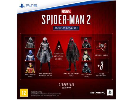 Jogo Marvel's Spider-Man 2 - PS5 - ShopB - 14 anos!