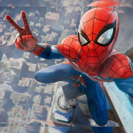 Jogo Da Marvel Spider-Man PS4 PlayStation, Credenciado Criticamente Foto  Editorial - Imagem de paraquedista, maravilha: 169226556