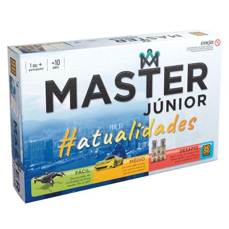 Jogo De Perguntas e Respostas - Master Júnior - Grow - Jogos de Tabuleiro -  Magazine Luiza