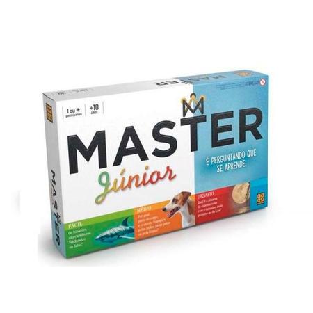 Jogo Master Junior + 10 Anos - Grow - Jogos de Tabuleiro - Magazine Luiza