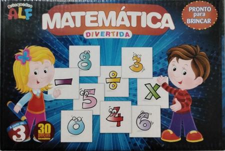 Jogo Educativo Infantil em madeira Alf Matemática Divertida