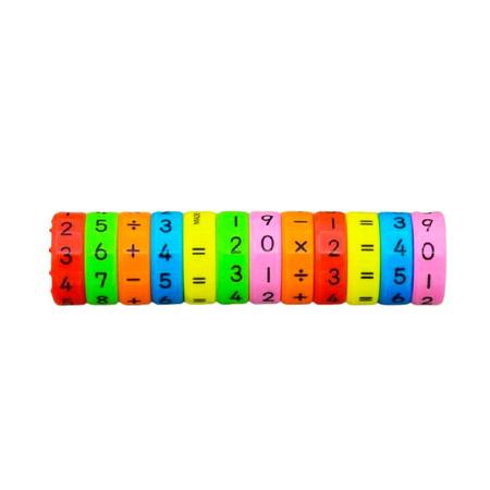 Imagem de Jogo Matemático Educativo Abre E Fecha Magnetico Pedagógico Numeros Aprende Contas Reforçado Presente Colorido Numerico