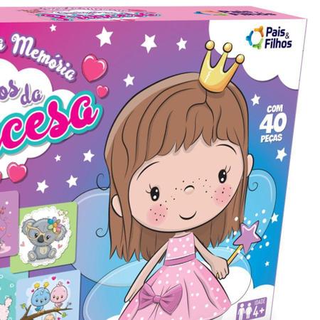 Pais & Filhos Memória Amigos Da Princesa - Madeira, Sortidas :  : Brinquedos e Jogos