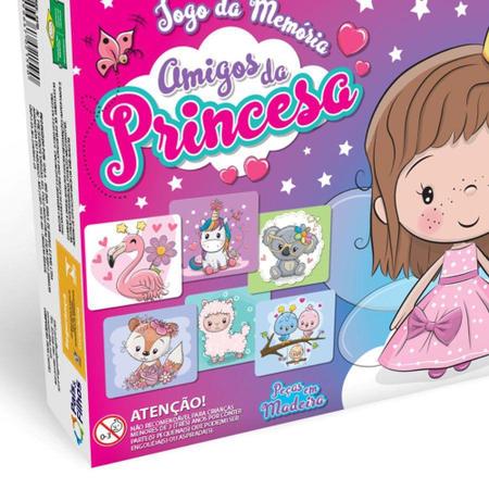 Jogo da Memória Amigos da Princesa