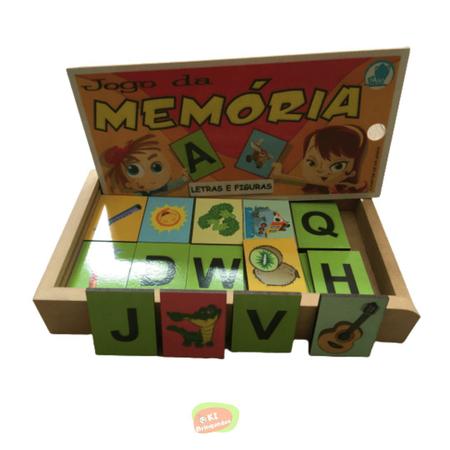 Jogo da Memória Elemental Jak Toyster Brinquedos - 24 Pares de Cartas -  Jogos de Memória e Conhecimento - Magazine Luiza