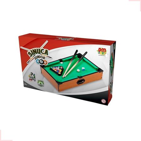 Jogo Sinuca De Mesa Em Madeira 51CM Bilhar Portátil - Brinquedos De Mesa  Sinuca Infantil 99Toys