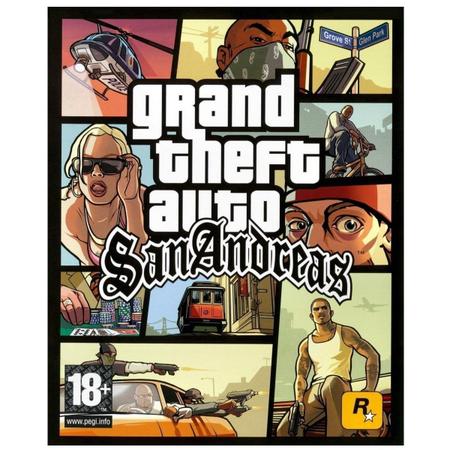 Jogo Midia Fisica Gta Grand Theft Auto San Andreas para Pc - Rockstar - GTA  - Magazine Luiza