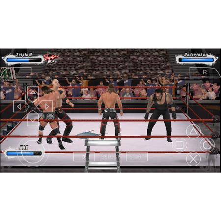 Imagem de Jogo Mídia Física Wwe Smach Down Vs Raw 2009 Psp