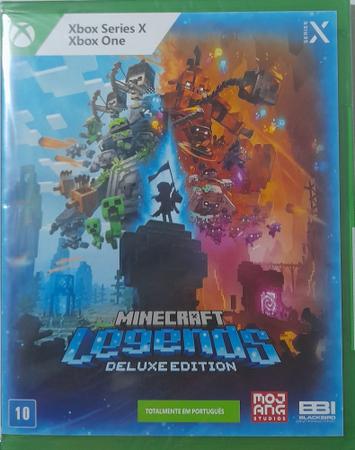 Jogo Minecraft Legends Deluxe Edition - Xbox One / Series - microsoft - Jogo  Minecraft - Magazine Luiza