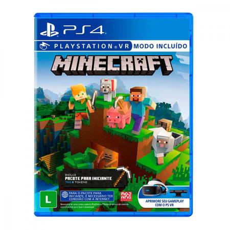 Jogo Minecraft - PS4 - Mojang AB - Outros Games - Magazine Luiza