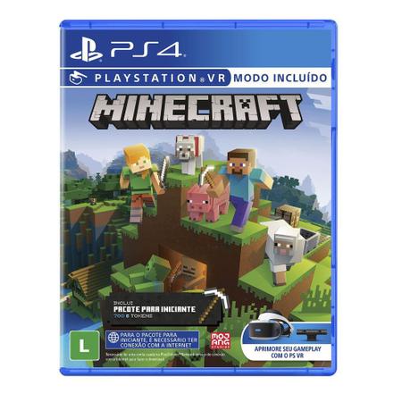 Jogo Minecraft Starter Collection - PS4 - Sony - Minecraft - Magazine Luiza