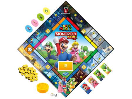 Hasbro Monopoly Junior Jogos Para Crianças Família Festa Jogos De