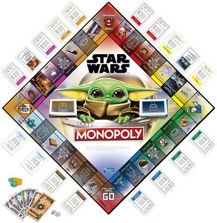 Jogo Monopoly Star Wars The Child - Baby Yoda Hasbro F1276