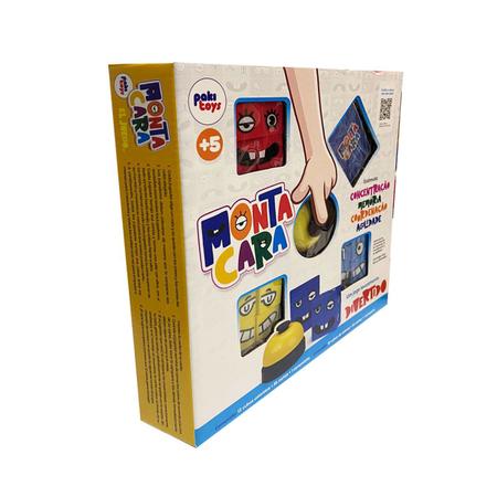 Jogo Monta Cara Paki Toys - Outros Jogos - Magazine Luiza