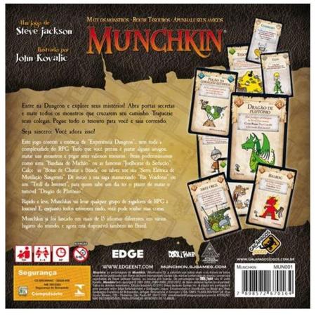 Imagem de Jogo Munchkin - Galápagos