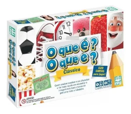 Jogo O que é? O que é? Clássico - Taki Brinquedos