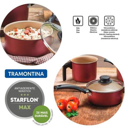 Jogo de Panelas 5pc Coimbra Antiaderente Starflon Max 20297/740, jogos de  cozinha para pc 