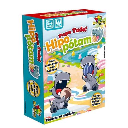 Jogo Papa Bolinha Hipopotamo Come Tudo Infantil 2 Jogadores - Zein - Jogo  Papa Bolinha - Magazine Luiza