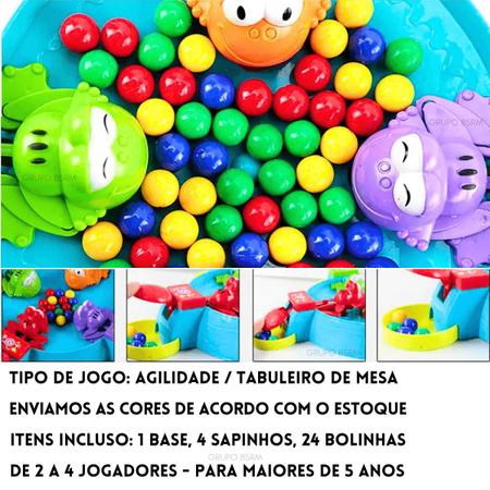 JOGO SAPO PAPA BOLINHA BRINQUEDO EDUCATIVO INTERATIVO PULA SAPINHO