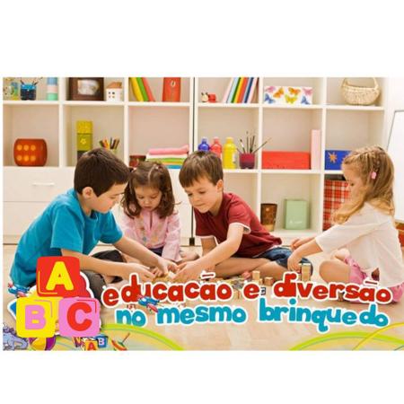 ibasenice Letras de Madeira Bloqueia Os Jogos de Ortografia 1 Conjunto de  Colorido Alfabeto Blocos Com Cartões de Flash Correspondentes Abc Cubos  Palavras Aprendendo Brinquedo Montessori