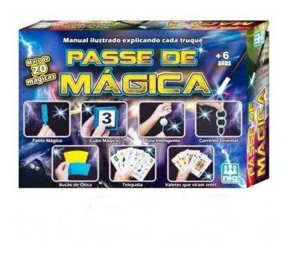 Jogo truque de magicas educativo tabuleiro com dicas + 7 anos em