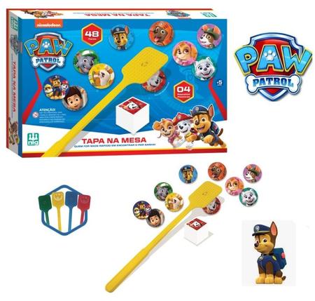 Kit 03 Jogos Patrulha Canina Infantil Pintura Memoria Tapa