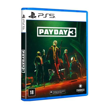Imagem de Jogo Pay Day PS5 Mídia Física - Playstation