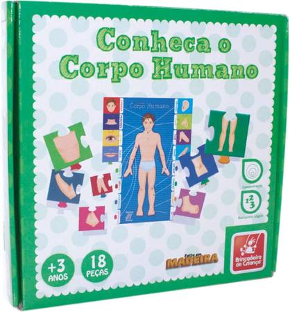 Jogos corpo humano infantil