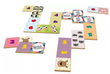 Jogo Educativo Infantil Domino Numeros - Nig Brinquedos