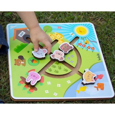 Jogo Labirinto No Campo - 6003 - Babebi - Kits e Gifts