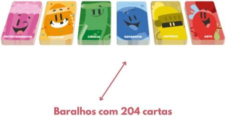 Jogo de Perguntas Manual do Mundo +300 Perguntas Copag 98447 - Deck de  Cartas - Magazine Luiza