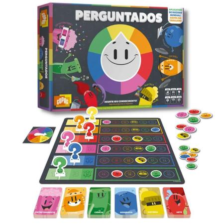 Jogo Perguntados - Tabuleiro Perguntas e Respostas - Copag - Jogos