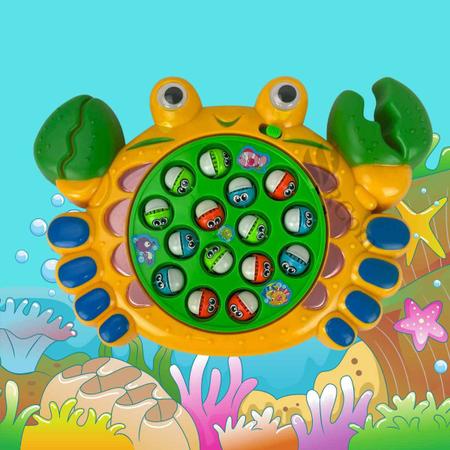 PEGA PEIXE 18 PCS JOGO DE PESCARIA MUSICAL REF JT0163