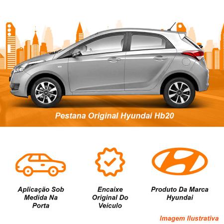 Imagem de Jogo Pestana Externa Hyundai Hb20 Hatch Original de fabrica 2013 2014 2015 2016 2017 2018 2019