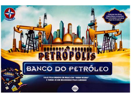 Jogo de Tabuleiro - Banco do Petróleo - Petrópolis - Estrela