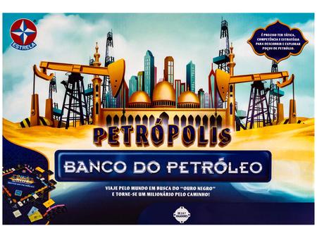 Jogo De Tabuleiro Banco Do Petróleo Estrela