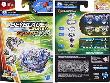 Jogo - Piao BeyBlade - Wrath Cobra - Azul HASBRO