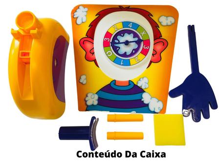 Jogo de Mesa Torta na Cara Infantil Reflexo Diversão em Amigos Polibrinq -  Outros Jogos - Magazine Luiza