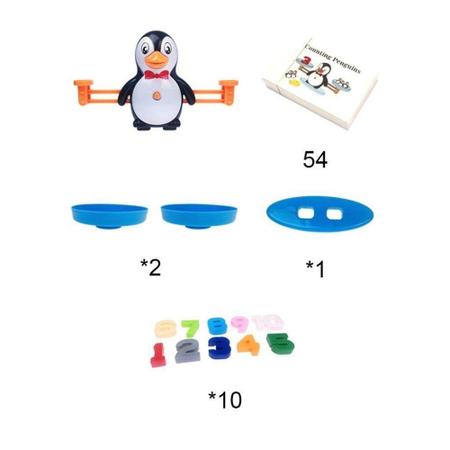 Brinquedo Didatico Jogo dos Numeros Balanca Pinguim +3 Toyng – Papelaria  Pigmeu