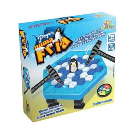 Jogo Pinguim Game Quebra Gelo Brinquedo InterativoART