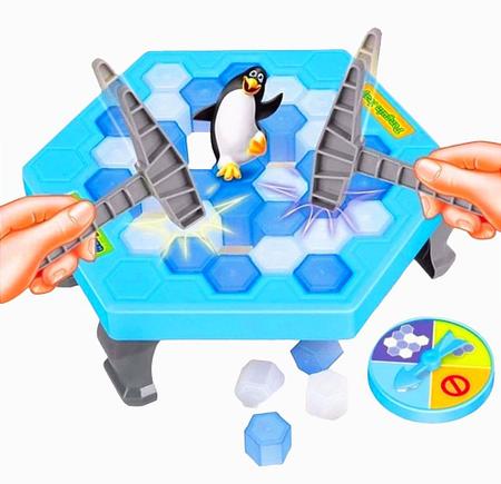 Jogo Pinguim Empilhando Gelo Ark BrinkART BRINKEncaixeOficina Brinquedos