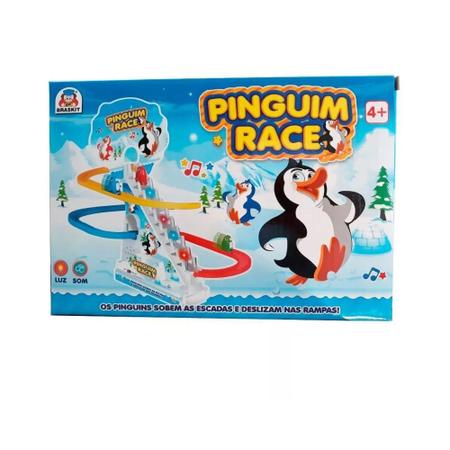 Jogo Pinguim Race Braskit - Loja Zuza Brinquedos