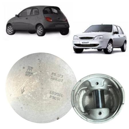 Jogo Pistão e Anéis FORD Ka Fiesta 1.0 ENDURA 96 97 98 050 - MAHLE Imagem de Jogo Pistão e Anéis FORD Ka Fiesta 1.0 ENDURA 96 97 98 050